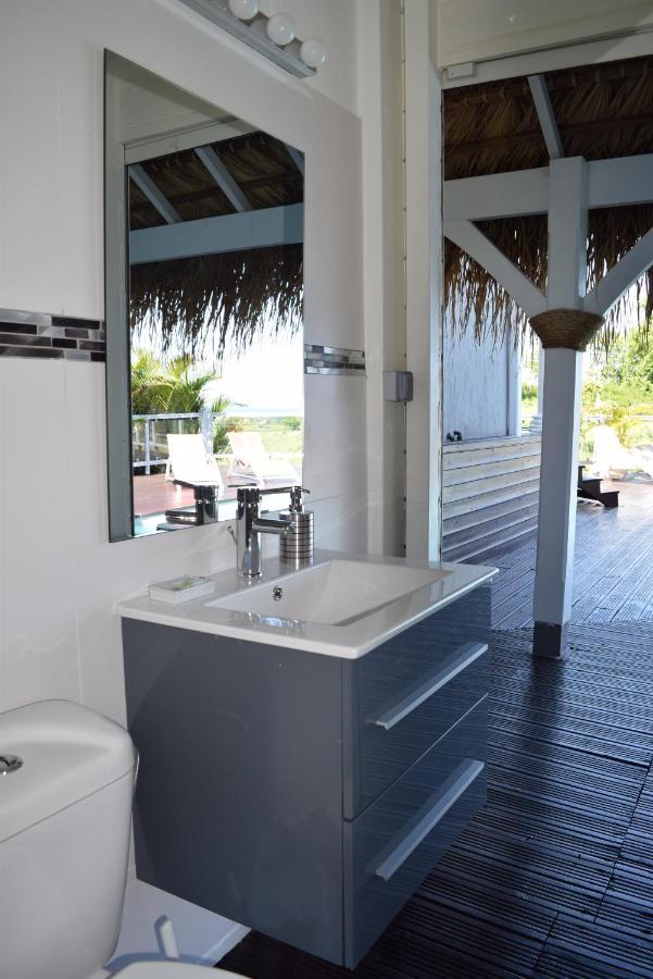Bungalow La Paillote Le Francois Bagian luar foto